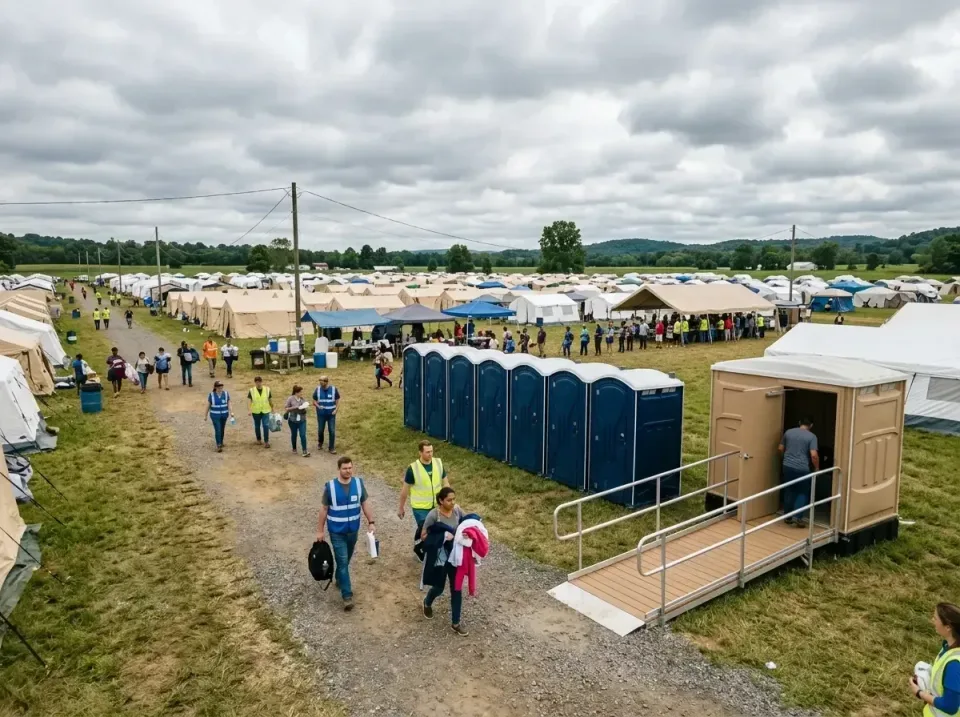 disaster-relief-camp-restrooms-010 — frequently asked questions, Dumpster & Portable Bathrooms Rental in Lake Murray of Rich…